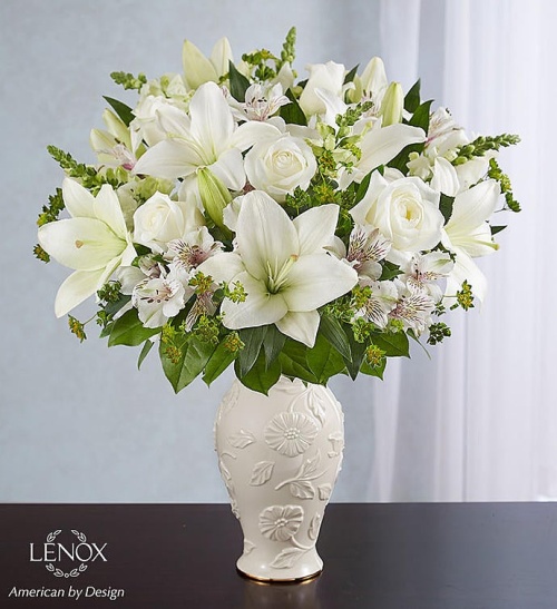 Loving Bloom tm Lenox All White