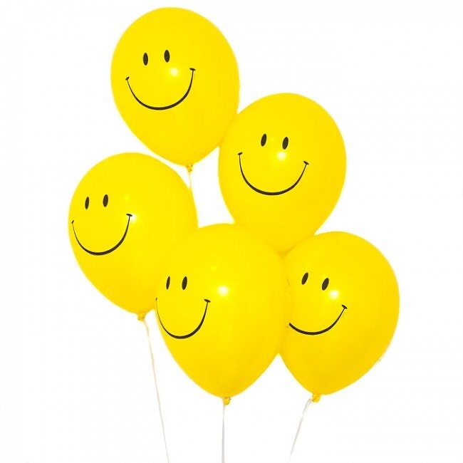 Smiley Face Balloon
