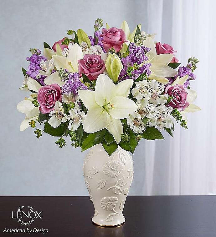 Loving Blooms Lenox Lavender &amp; White