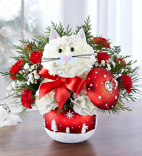 Fabulous Feline? in Starry Night Ornament?