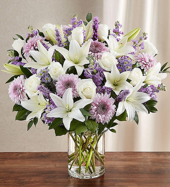 Sincerest Sorrow Lavender &amp; White