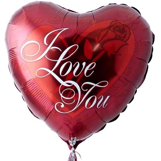 I love you balloon