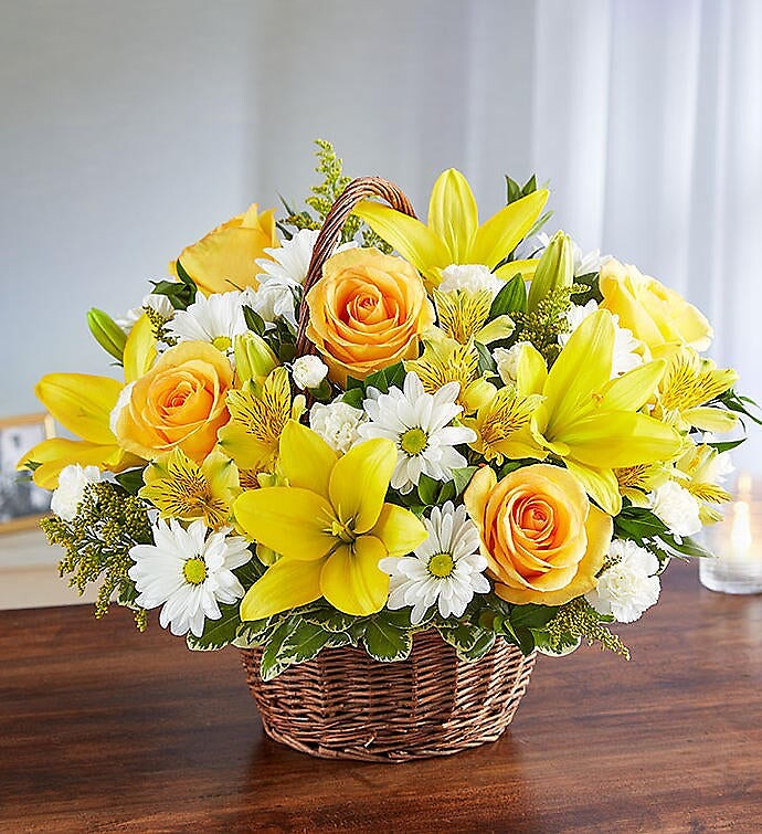 Peace, Prayers  Blessings Yellow & White