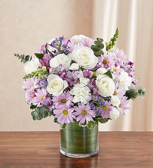 Cherished Memories - Lavender and White
