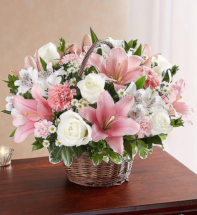 Peace, Prayers Blessings Pink &amp; White
