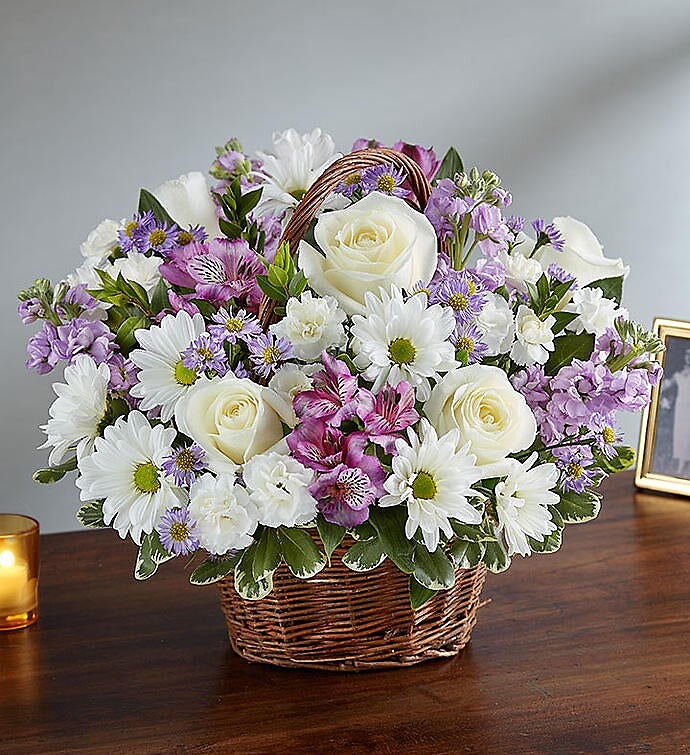 Peace, Prayers  Blessings Lavender &amp; White
