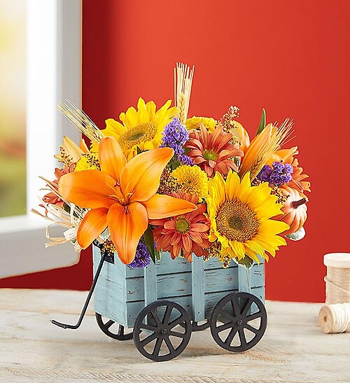 Harvest Hayride&amp;trade; Flower Arrangement