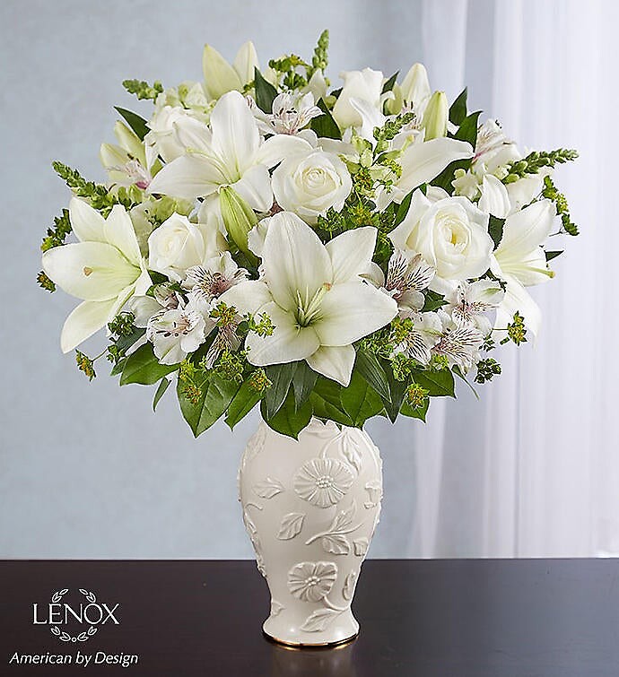Loving Bloom tm Lenox All White