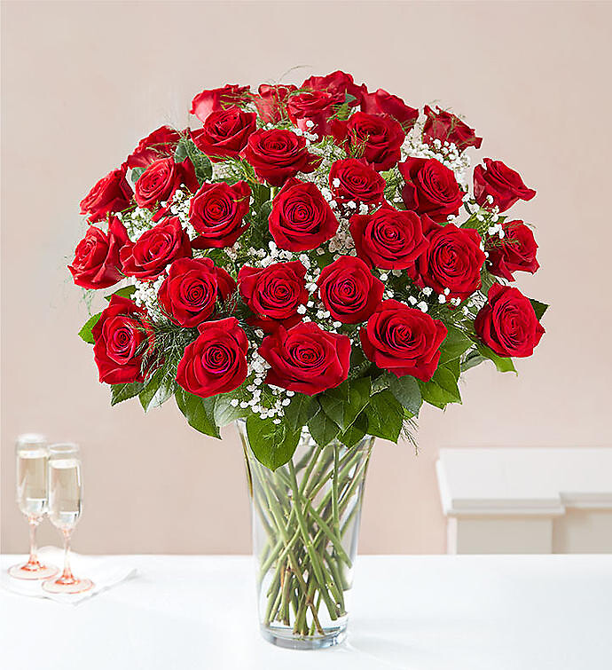 Ultimate Elegance&amp;trade; Long Stem Red Roses