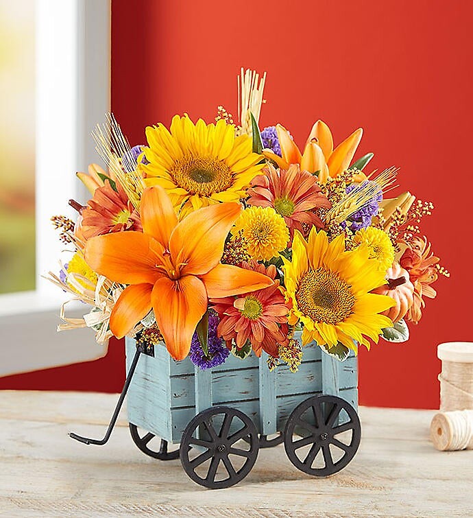 Harvest Hayride&amp;trade; Flower Arrangement