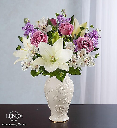 Loving Blooms Lenox Lavender &amp; White