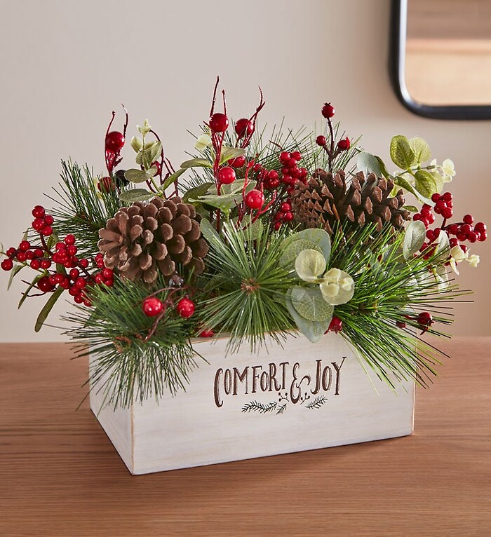 Comfort & Joy Farmhouse Centerpiece