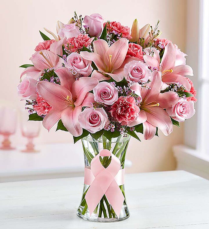 The Pink Ribbon Bouquet