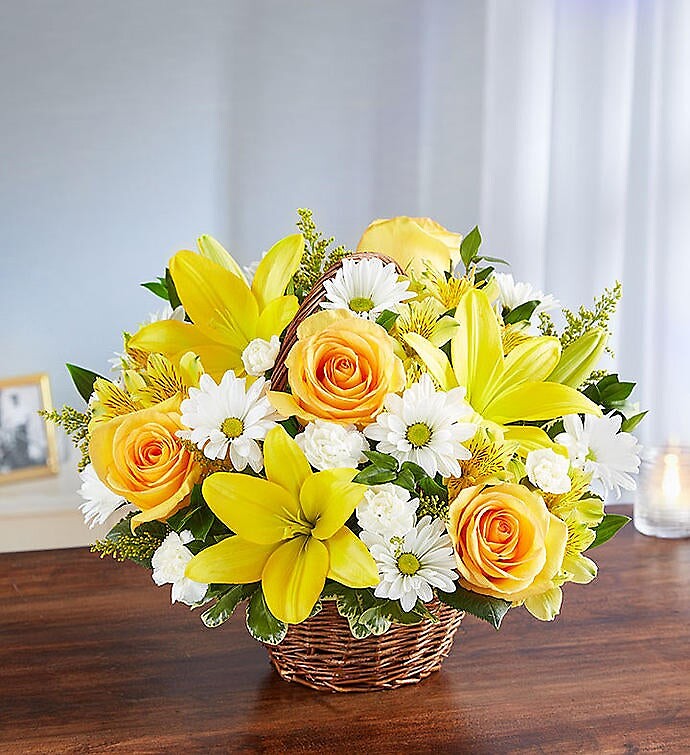 Peace, Prayers  Blessings Yellow & White