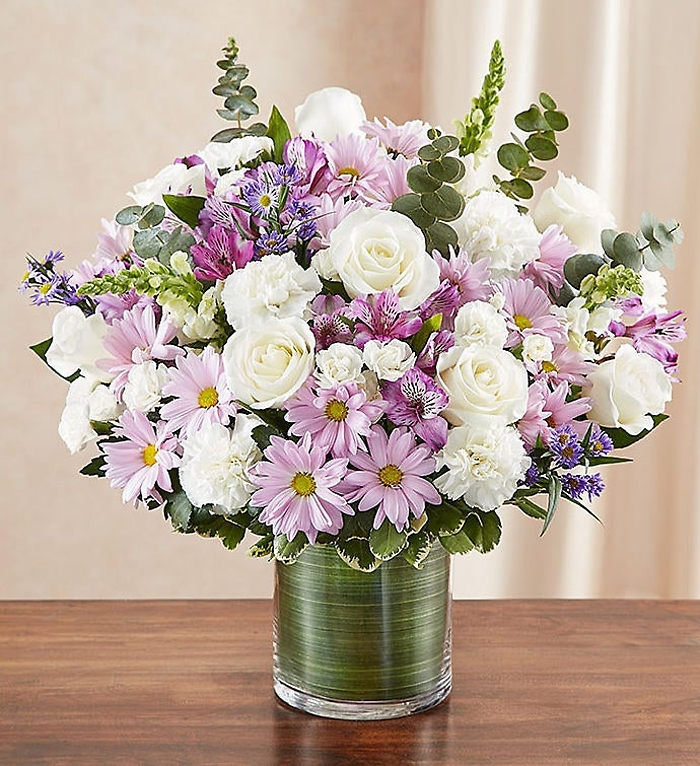 Cherished Memories - Lavender and White