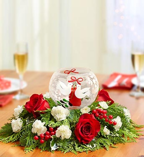 Peace on Earth Holiday Centerpiece