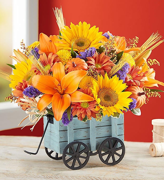 Harvest Hayride&trade; Flower Arrangement