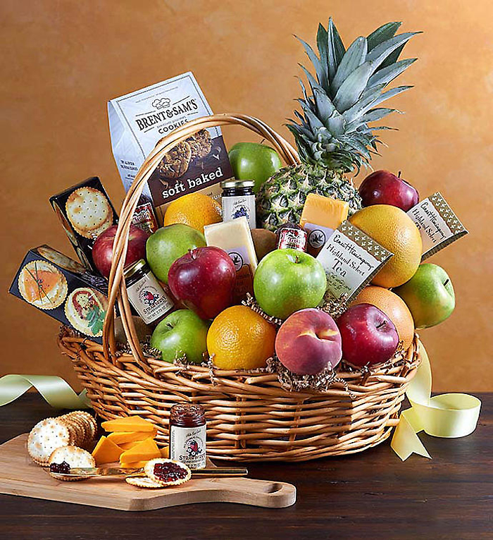 Deluxe Fruit Gourmet Basket