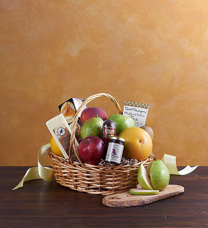 Deluxe Fruit Gourmet Basket