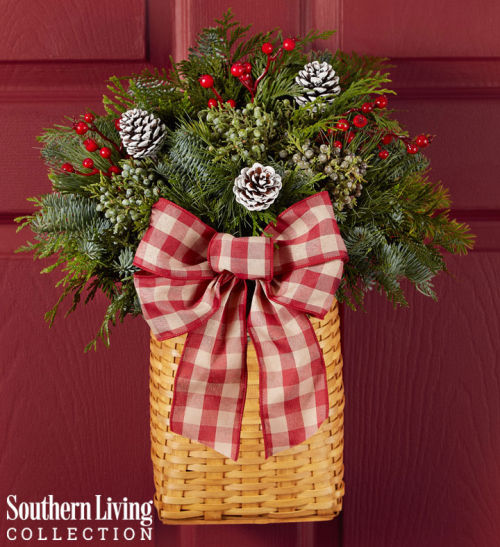 Evergreen Hanging Basket by Southern Living&reg;