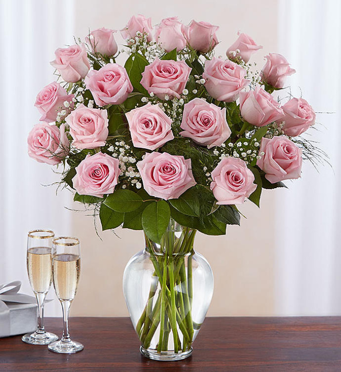 Ultimate Elegance&trade; Long Stem Pink Roses