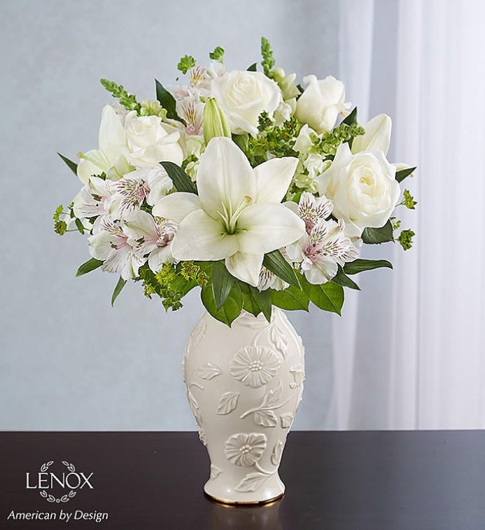 Loving Bloom tm Lenox All White
